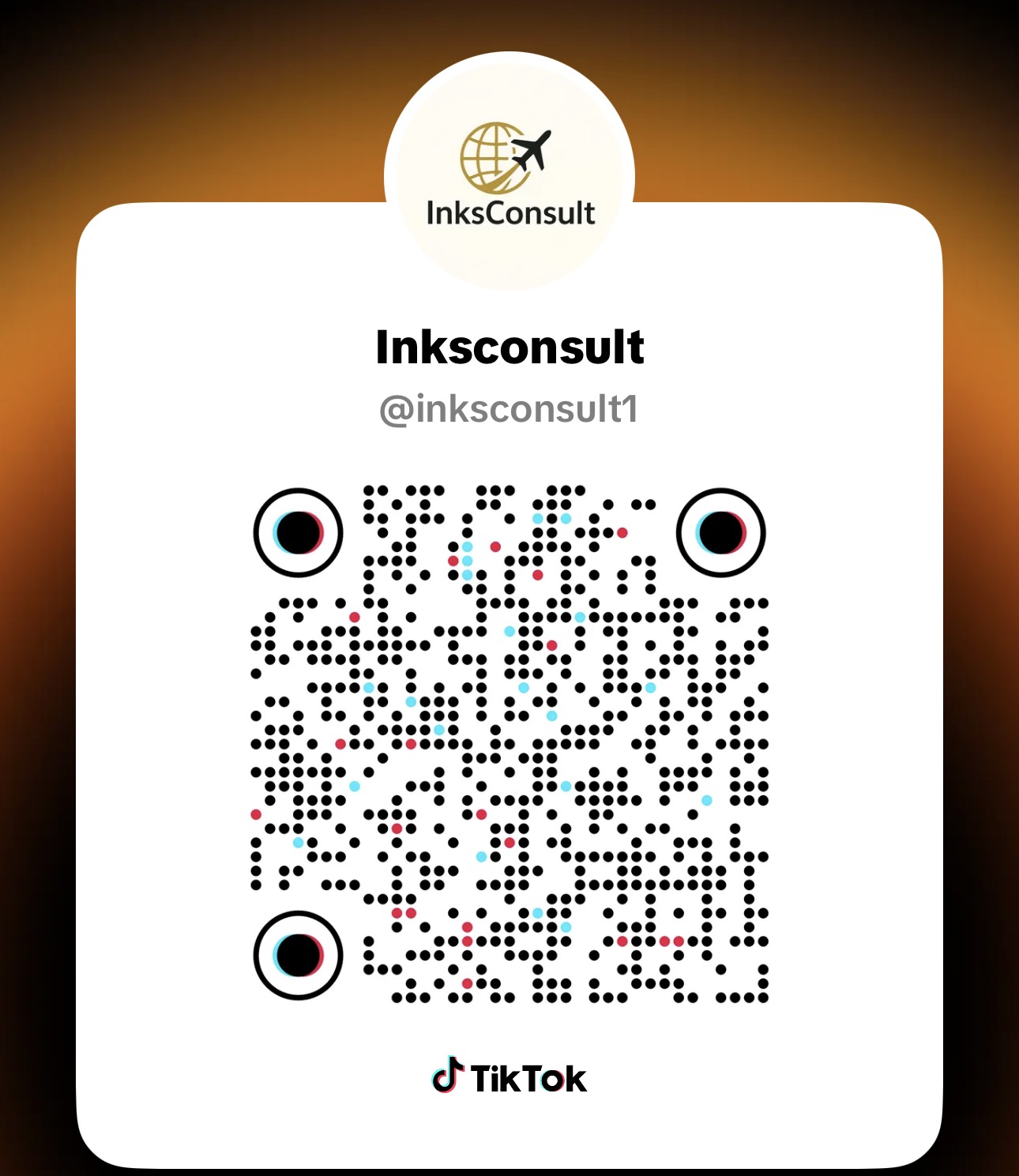 InksConsult TikTok QR Code